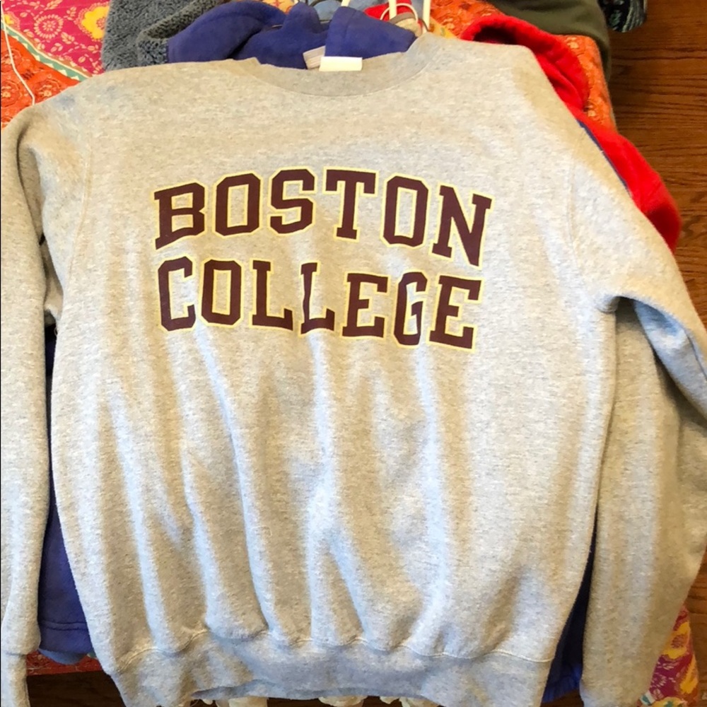 Boston College sweatshirt